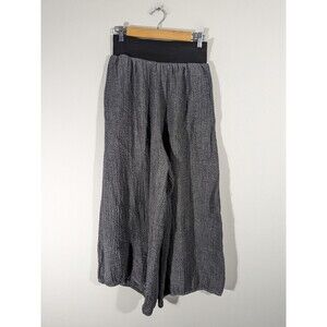 Igor Dobranic Grey Oversized Crop High Elastic Waist Josie Pants Women Size 6/8